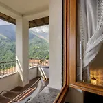 Sciura Elena's Terrace With Lake, Mounts & Valley By Halldis * Garzeno