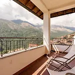 Sciura Elena's Terrace With Lake, Mounts & Valley By Halldis *