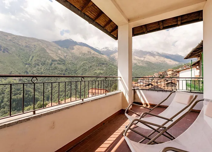 Sciura Elena's Terrace With Lake, Mounts & Valley By Halldis *