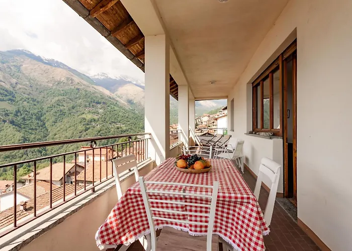 Sciura Elena's Terrace With Lake, Mounts & Valley By Halldis