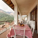 Sciura Elena's Terrace With Lake, Mounts & Valley By Halldis