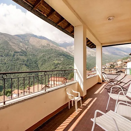 Sciura Elena's Terrace With Lake, Mounts & Valley By Halldis Appartamento Garzeno